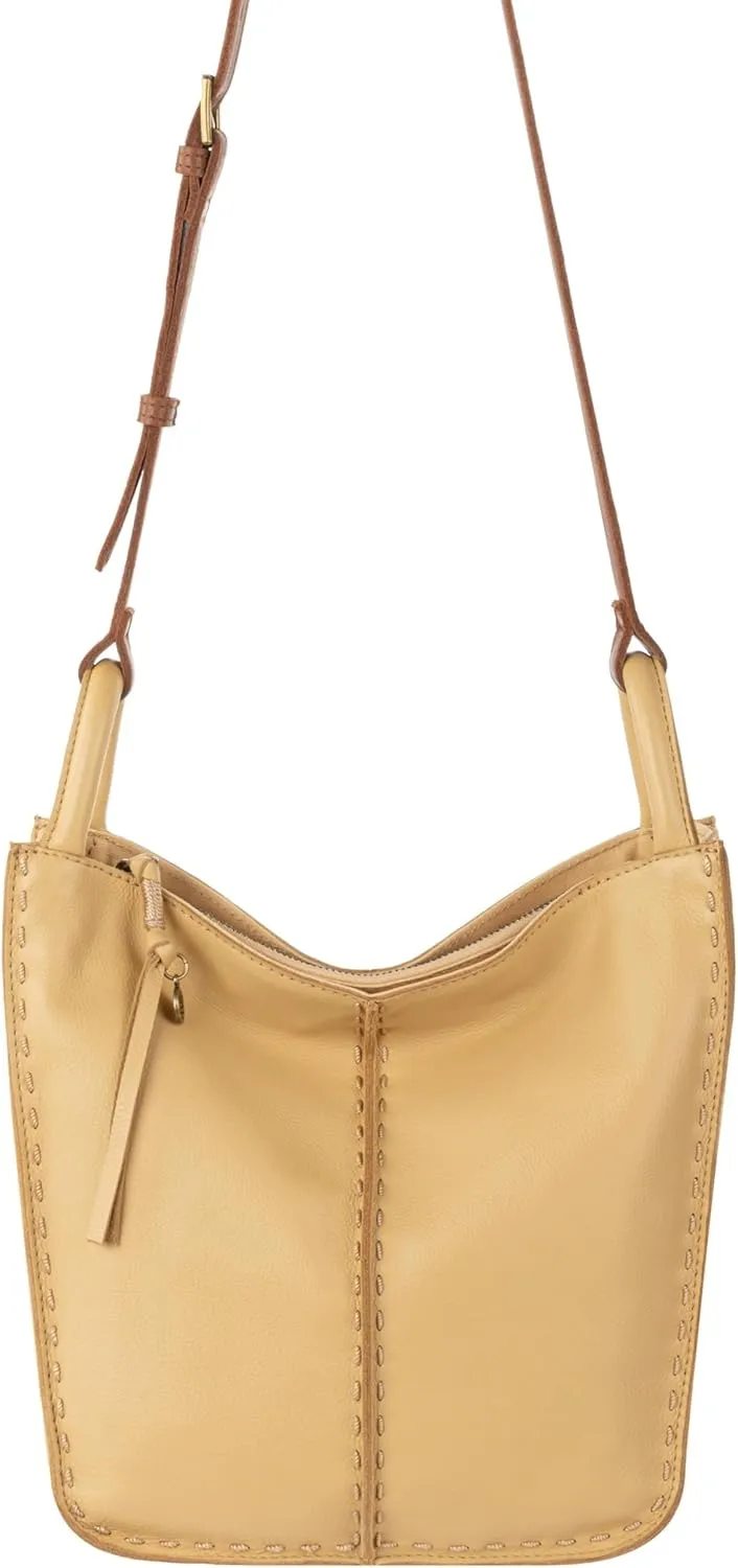 The Sak Los Feliz Crossbody Purse - Women's Leather Handbag For Everyday & Travel - Cross Body With Adjustable Shoulder Strap