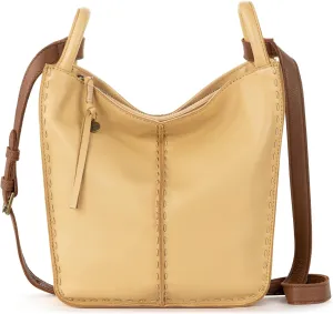 The Sak Los Feliz Crossbody Purse - Women's Leather Handbag For Everyday & Travel - Cross Body With Adjustable Shoulder Strap