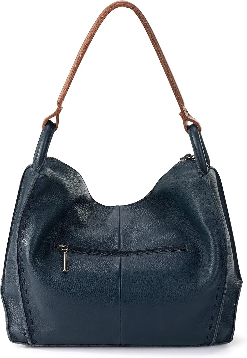 The Sak Los Feliz Hobo in Leather, Lined Shoulder Purse
