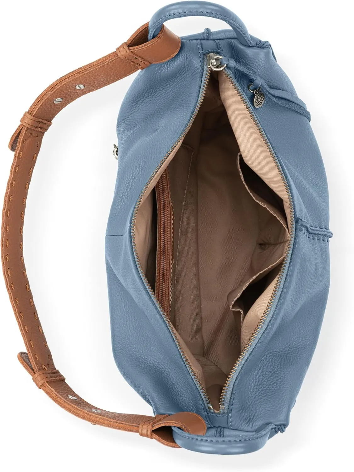 The Sak Los Feliz Hobo in Leather, Lined Shoulder Purse