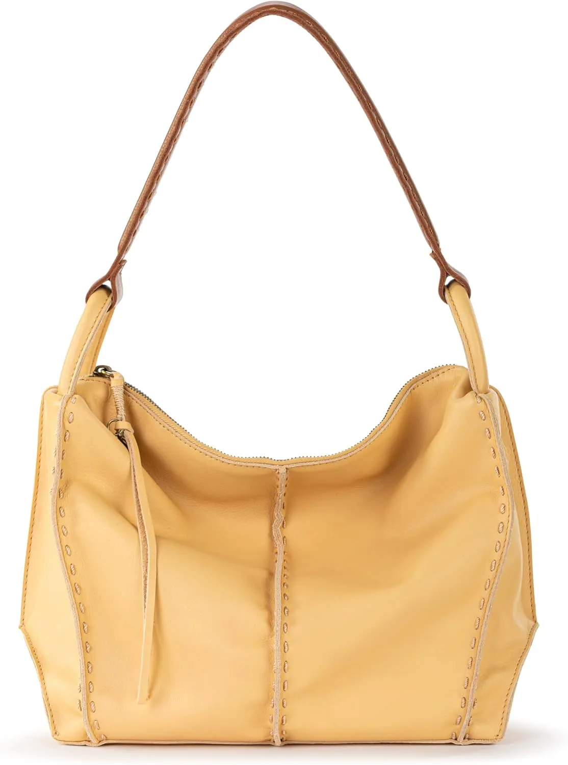 The Sak Los Feliz Hobo in Leather, Lined Shoulder Purse