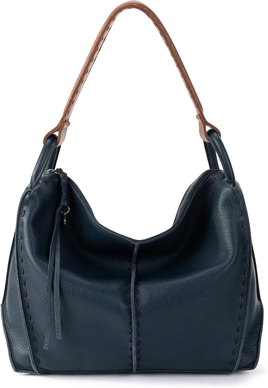 The Sak Los Feliz Hobo in Leather, Lined Shoulder Purse
