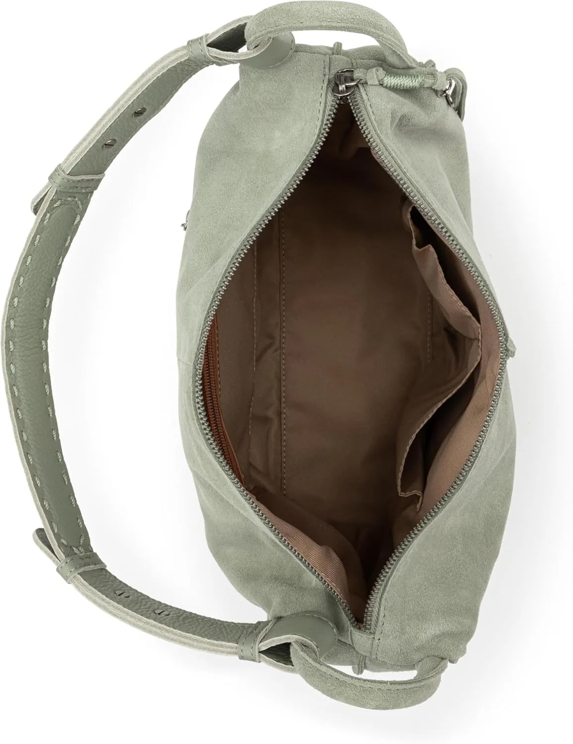 The Sak Los Feliz Hobo in Leather, Lined Shoulder Purse