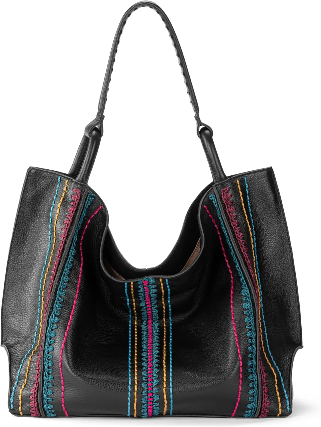 The Sak Los Feliz Large Tote Bag - Woman's Purse For Everyday, Travel, Beach Bag - Roomy Handbag With Shoulder Bag Strap