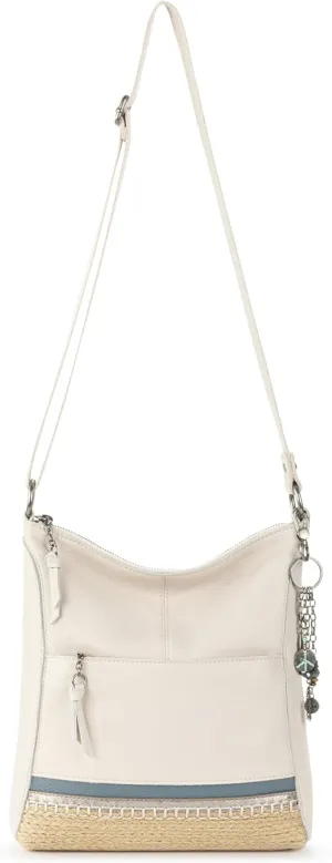 The Sak Lucia Crossbody Bag in Leather, Convertible Purse with Adjustable Strap