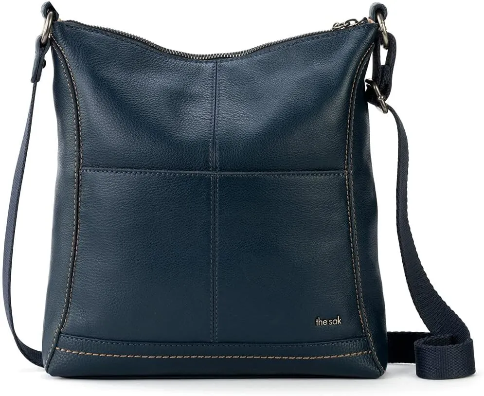 The Sak Lucia Crossbody Bag in Leather, Convertible Purse with Adjustable Strap