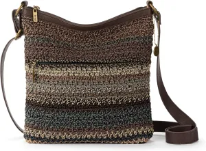 The Sak Lucia Crossbody Purse - Hand Crochet Women's Handbag for Everyday & Travel - Cross Body Bag With Zipper Pockets