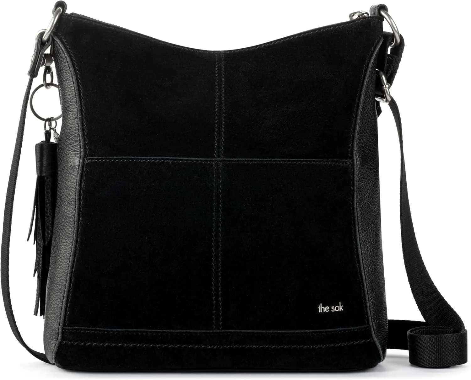The Sak Lucia Leather Crossbody Purse - Premium Leather Women's Handbag for Everyday & Travel - Cross Body Bag With Zipper