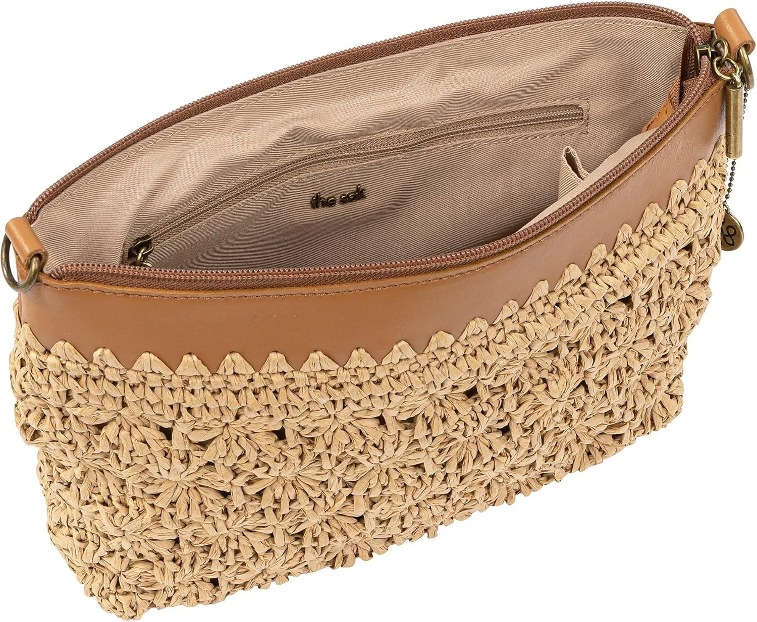 The Sak Lumi Convertible Crossbody Purse - Women's 3-in-1 Handbag for Everyday & Travel -Small Clutch Bag With Zipper Closure