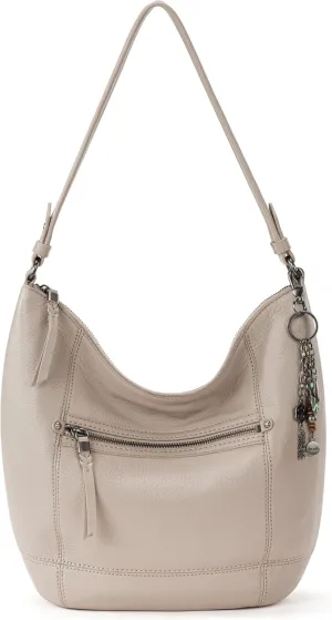 The Sak Sequoia Hobo Bag - Premium Large Leather Women's Handbag for Everyday & Travel - Durable Purse With Zipper Pocket