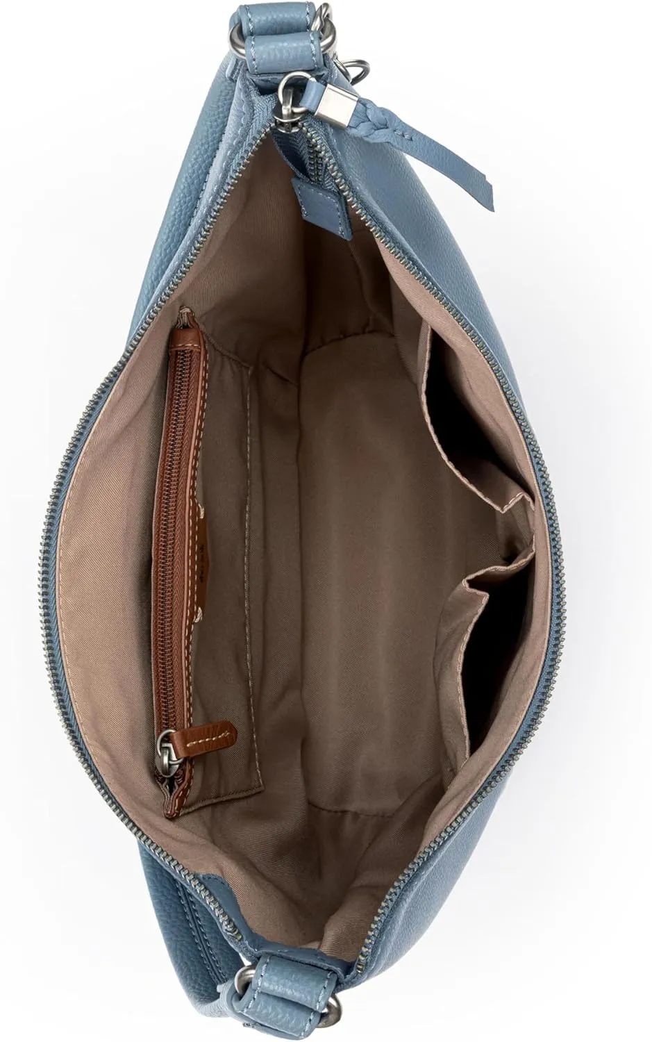 The Sak Sequoia Hobo Bag - Premium Large Leather Women's Handbag for Everyday & Travel - Durable Purse With Zipper Pocket