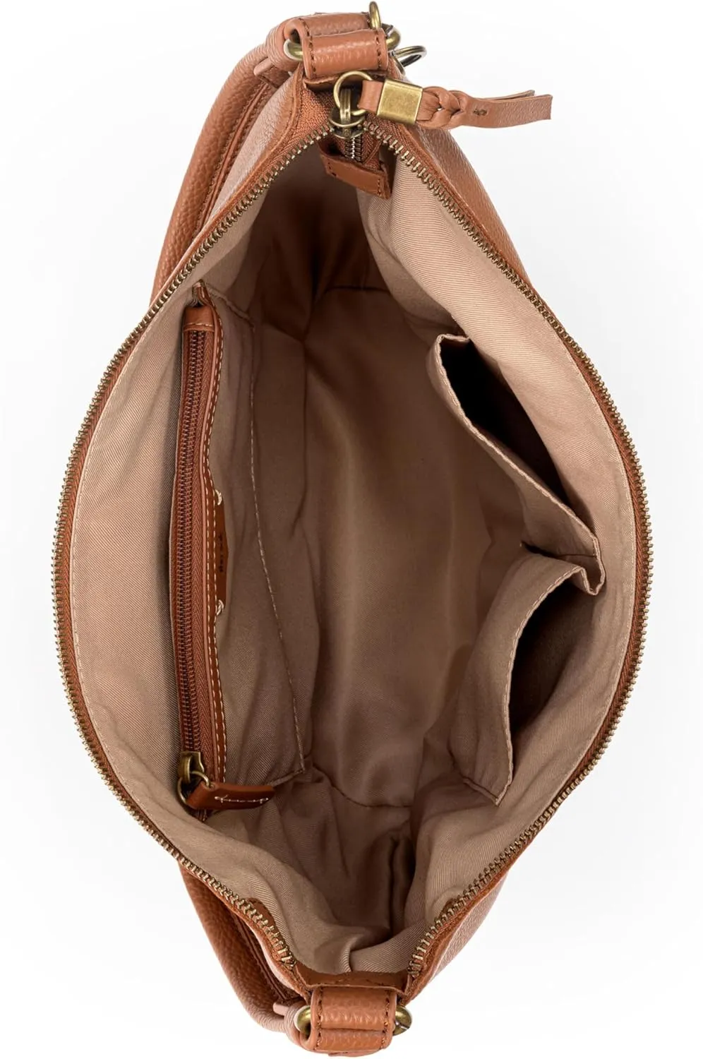 The Sak Sequoia Hobo Bag - Premium Large Leather Women's Handbag for Everyday & Travel - Durable Purse With Zipper Pocket