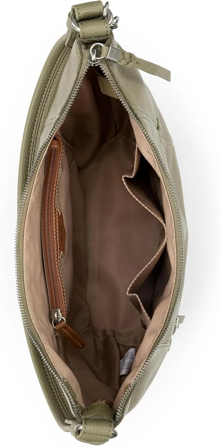 The Sak Sequoia Hobo Bag - Premium Large Leather Women's Handbag for Everyday & Travel - Durable Purse With Zipper Pocket