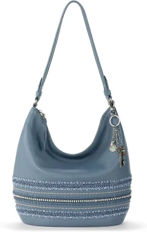 The Sak Sequoia Hobo Bag - Premium Large Leather Women's Handbag for Everyday & Travel - Durable Purse With Zipper Pocket