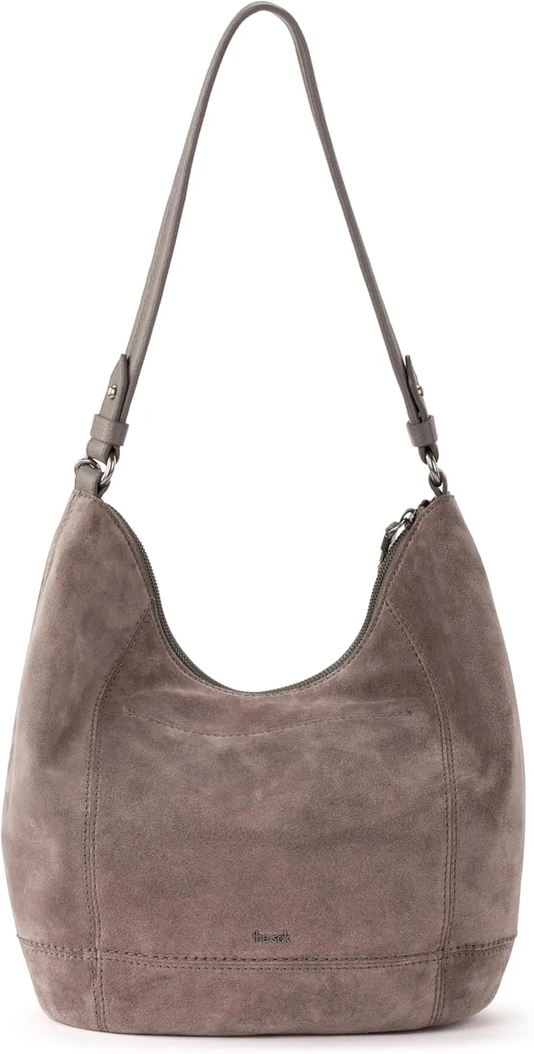 The Sak Sequoia Hobo Bag - Premium Large Leather Women's Handbag for Everyday & Travel - Durable Purse With Zipper Pocket