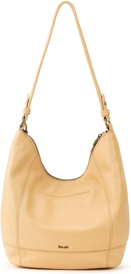 The Sak Sequoia Hobo Bag - Premium Large Leather Women's Handbag for Everyday & Travel - Durable Purse With Zipper Pocket