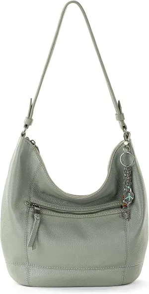The Sak Sequoia Hobo Bag - Premium Large Leather Women's Handbag for Everyday & Travel - Durable Purse With Zipper Pocket