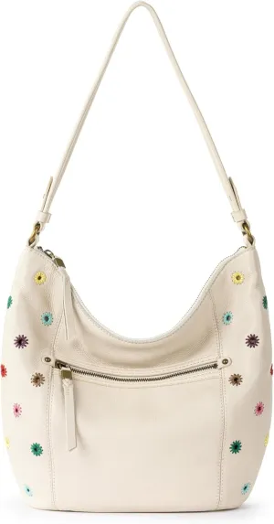 The Sak Sequoia Hobo Bag - Premium Large Leather Women's Handbag for Everyday & Travel - Durable Purse With Zipper Pocket