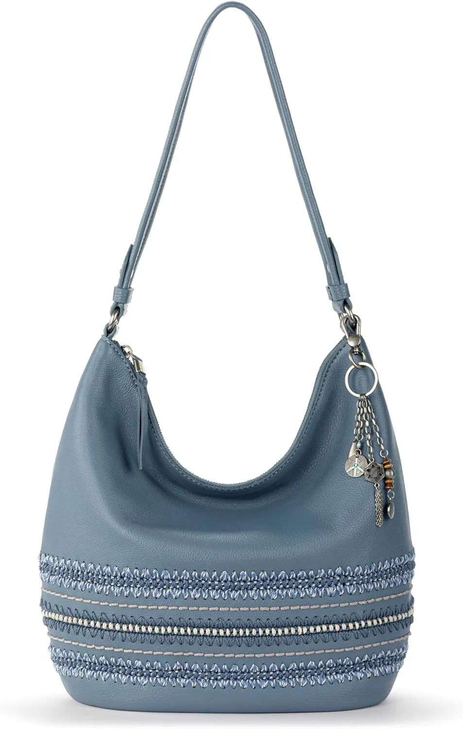 The Sak Sequoia Hobo Bag - Premium Large Leather Women's Handbag for Everyday & Travel - Durable Purse With Zipper Pocket