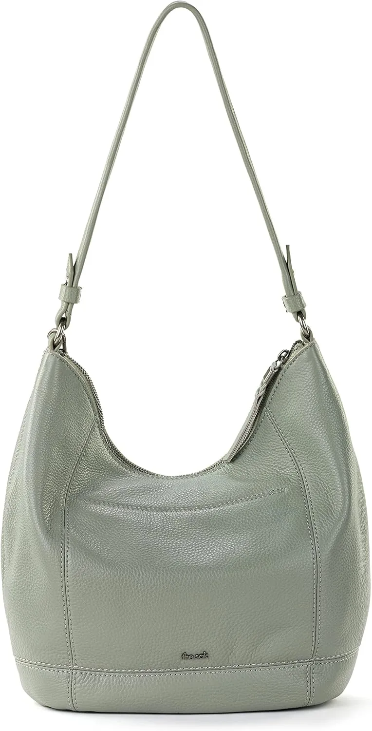 The Sak Sequoia Hobo Bag - Premium Large Leather Women's Handbag for Everyday & Travel - Durable Purse With Zipper Pocket