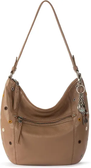 The Sak Sequoia Hobo Bag - Premium Large Leather Women's Handbag for Everyday & Travel - Durable Purse With Zipper Pocket