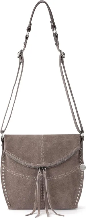 The Sak Silverlake Crossbody Bag in Leather, Casual Purse with Adjustable Strap