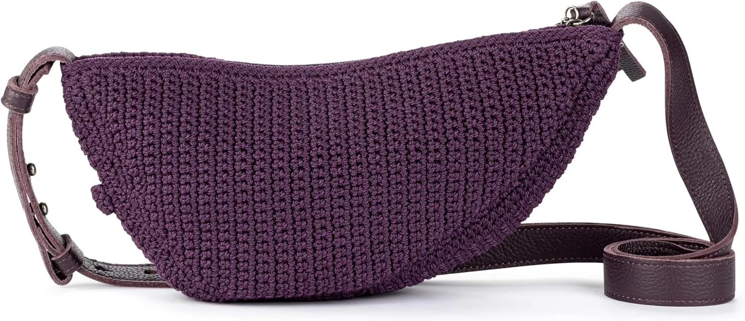 The Sak Tess Sling Purse - Small Woman's Crossbody Bag For Everyday & Travel - Handbag With Zipper Closure & Adjustable Strap