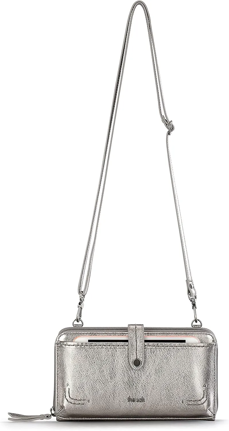 The Sak, Womens, Iris Large Smartphone Crossbody Bag in Leather