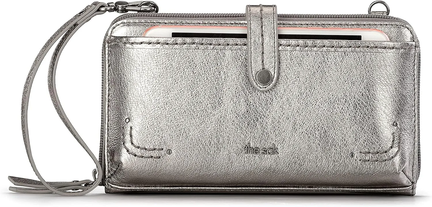 The Sak, Womens, Iris Large Smartphone Crossbody Bag in Leather