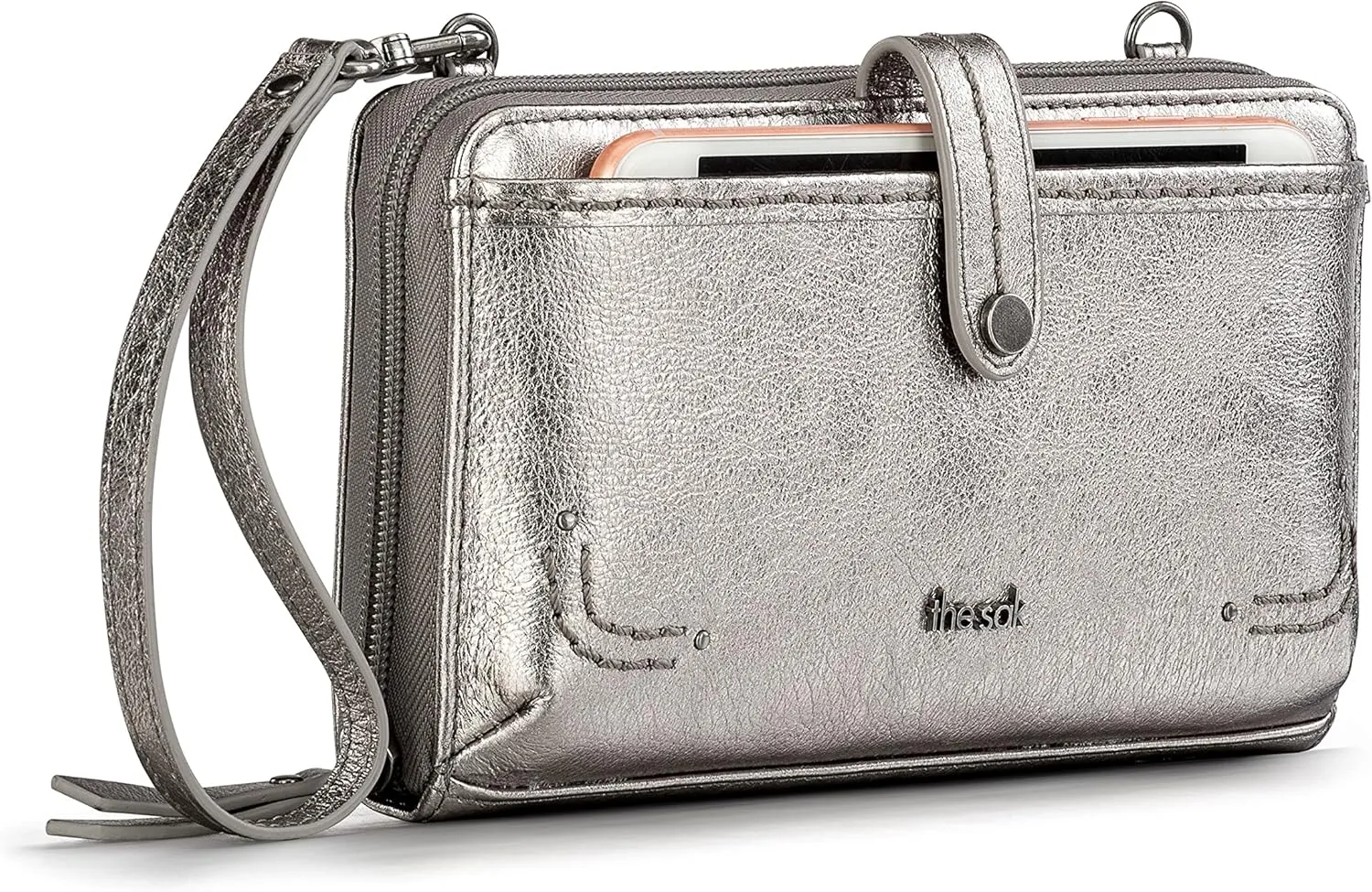 The Sak, Womens, Iris Large Smartphone Crossbody Bag in Leather