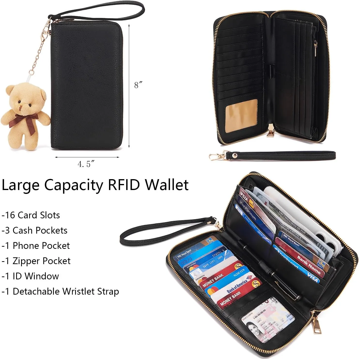 Tote Handbags for Women Purse and Wallet Set Large Shoulder Bags Crossbody Purses Satchel