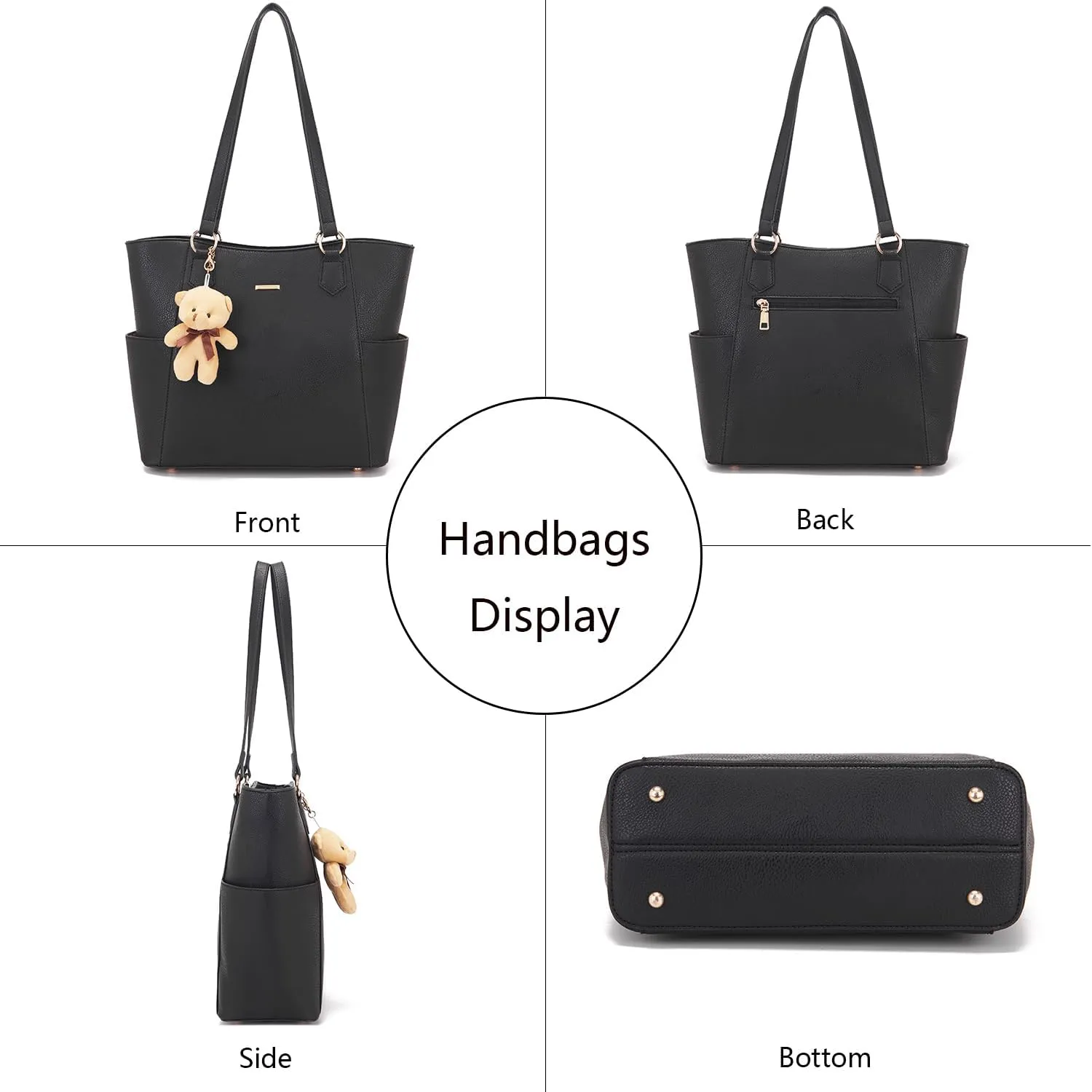 Tote Handbags for Women Purse and Wallet Set Large Shoulder Bags Crossbody Purses Satchel