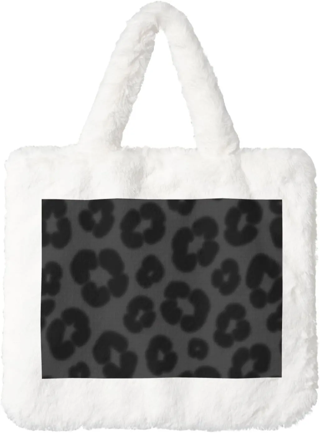 Women's Shoulder Handbags Fluffy Tote Bag Fashion Shoulder Bag for Women