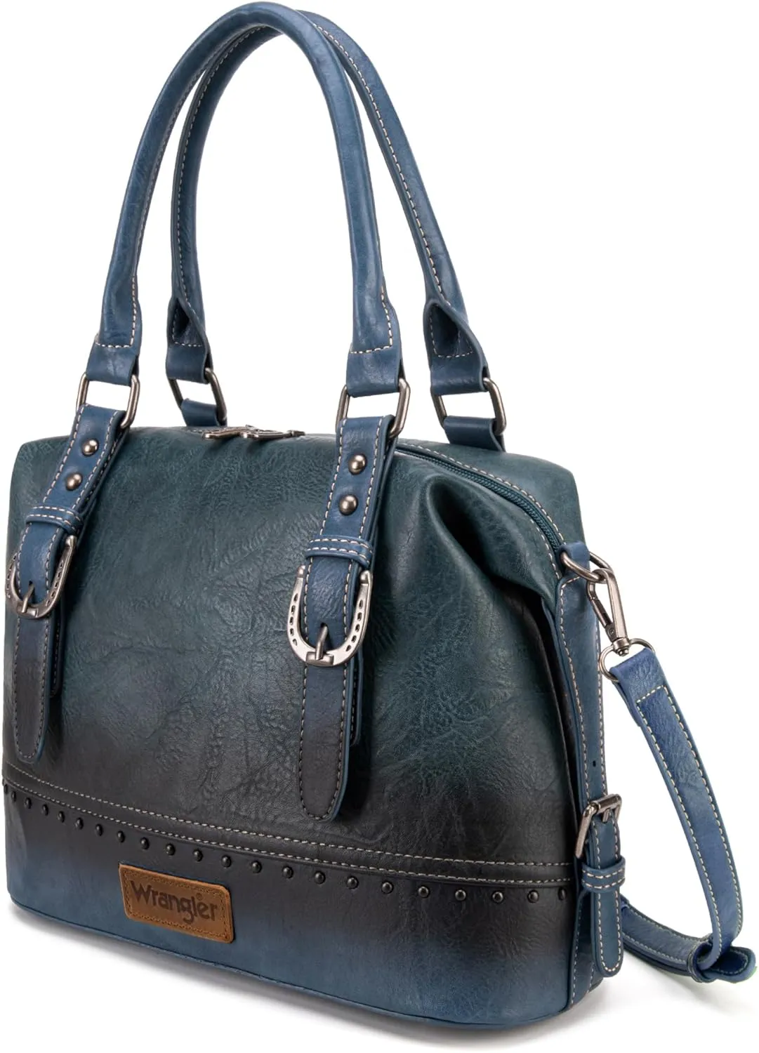 Wrangler Doctor Bag Top Handle Purse Hobo Shoulder Barrel Satchel Handbags for Women