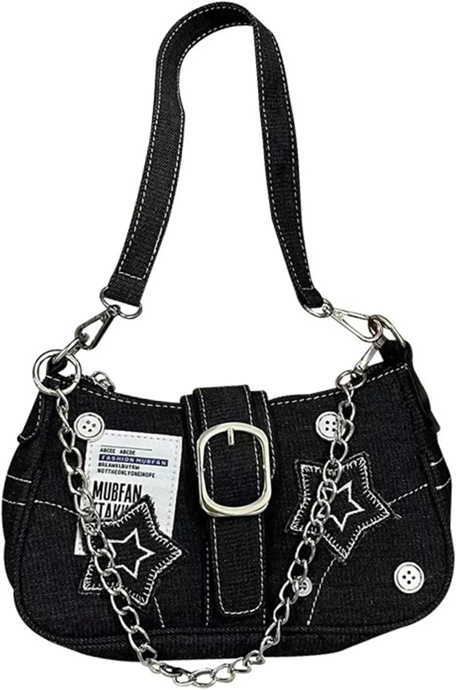 Y2k Accessories Y2k Wallet Crossbody Bag Gothic Retro Crossbody Bag Women's Shoulder Bag