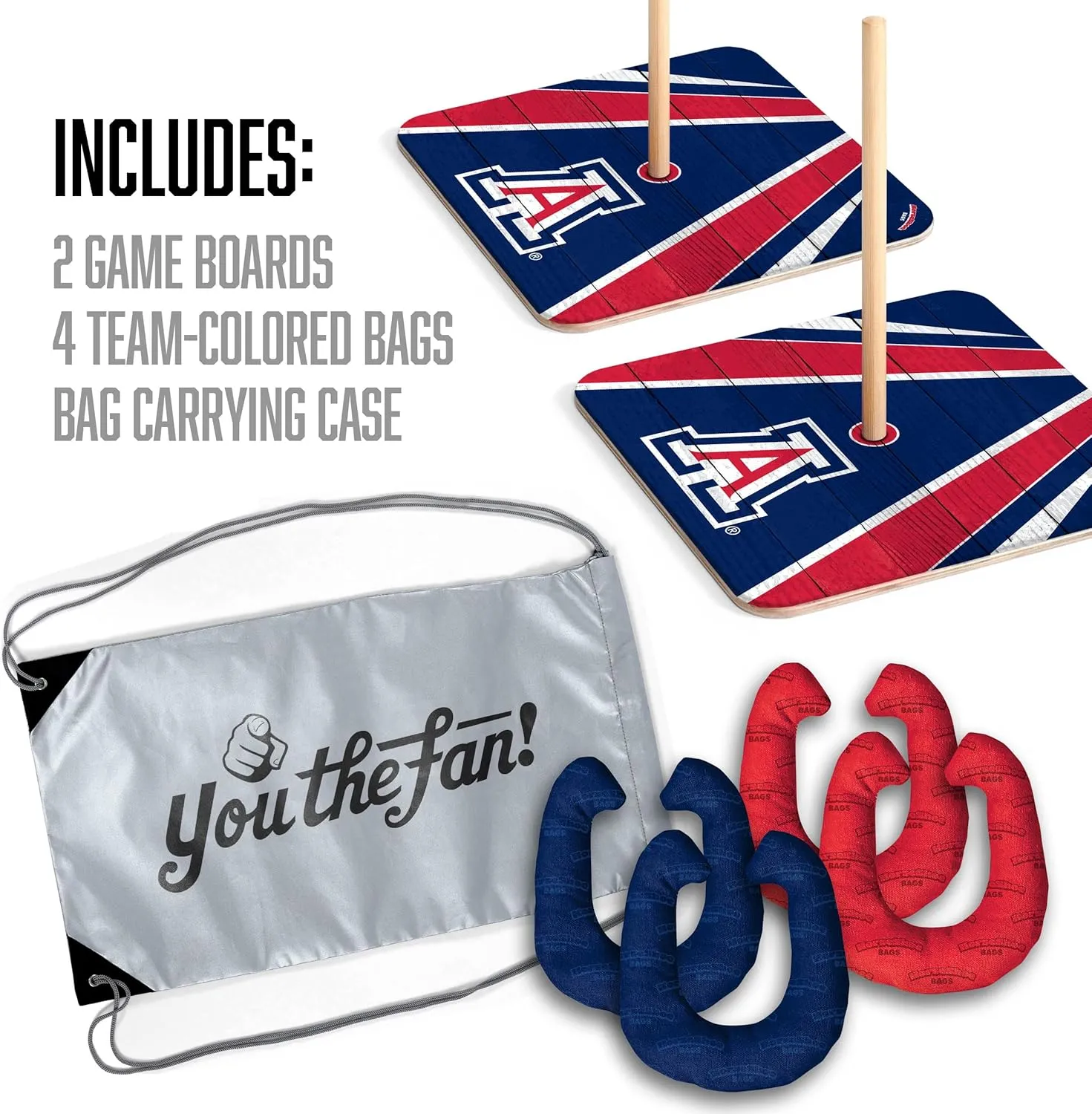 YouTheFan NCAA HorseShoe Bags Game