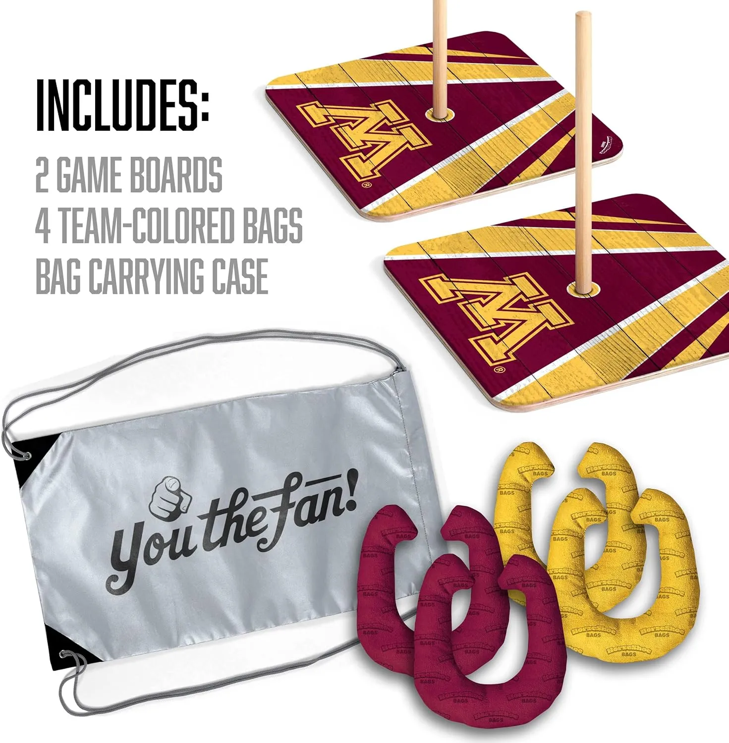 YouTheFan NCAA HorseShoe Bags Game