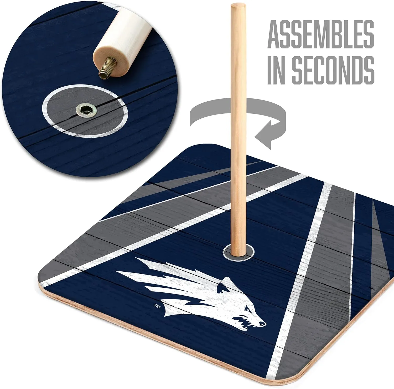 YouTheFan NCAA HorseShoe Bags Game